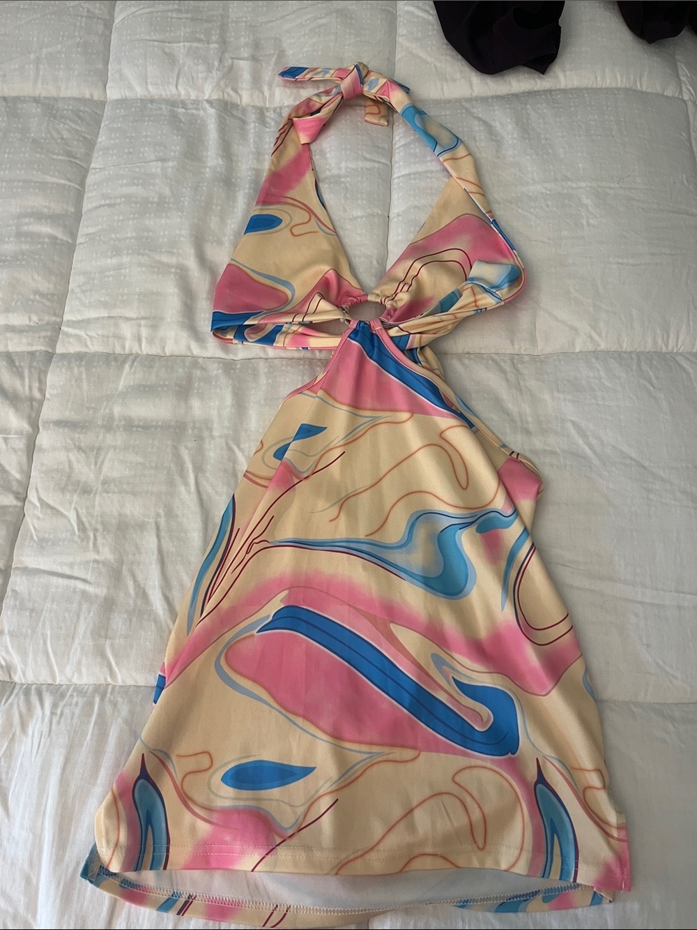 Women’s beachy halter dress